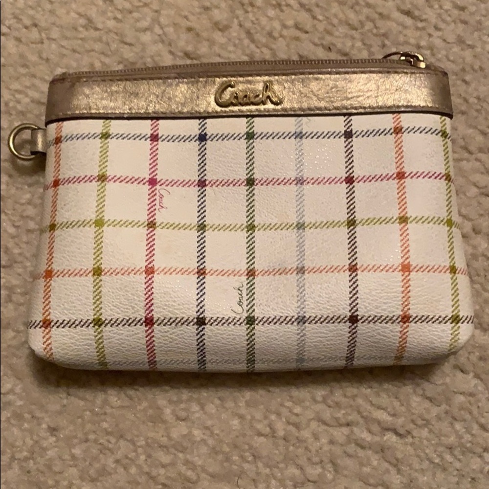 Leather Coach wallet